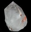 Polished Quartz Crystal Point - Brazil #34746-2